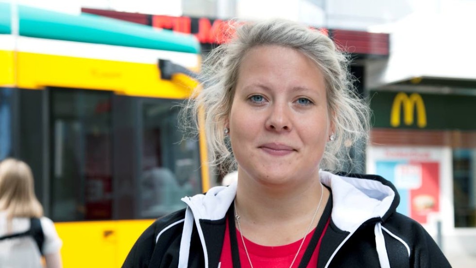 Engagerad. Frida Edvardsson kommer slå ett extra slag för kollektivavtalet på fredag.