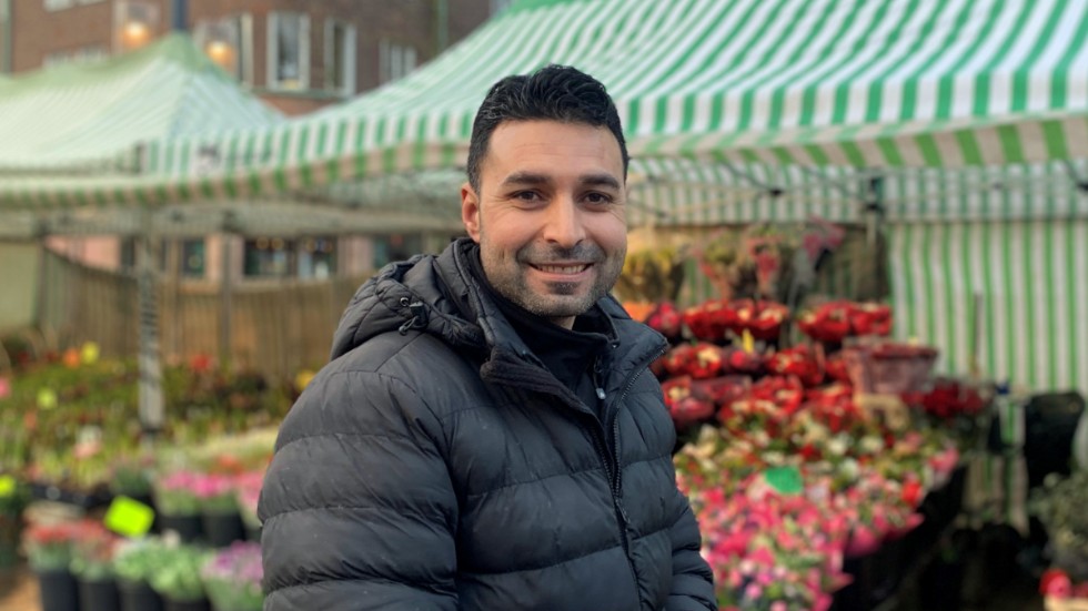 Moumoir Ohazi, 34 år, Nyfors, blomsterhandlare: "Jag och min fru ska åka till Stockholm och fira med familjen som bor där, det blir som vanligt."