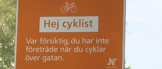 Cykling på övergångsställe     