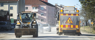 Vänta med sopningen             