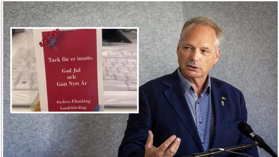 Landshövdingens kakpåse får kritik.