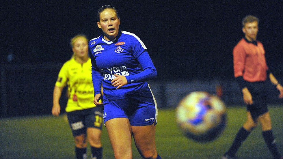 Elin Engström gav så när sitt LSK en poäng i hemmamatchen mot Infjärden.