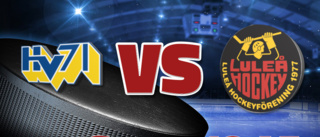 Liverapport: HV71–Luleå Hockey/MSSK