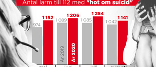 SOS: Allt fler hotar att ta sitt liv