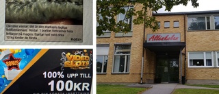 Elever fick reklam för nätcasino och bantning med läxan