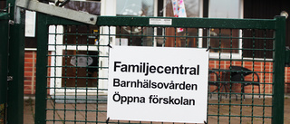 Öppna förskolan fortsätter att vara stängd