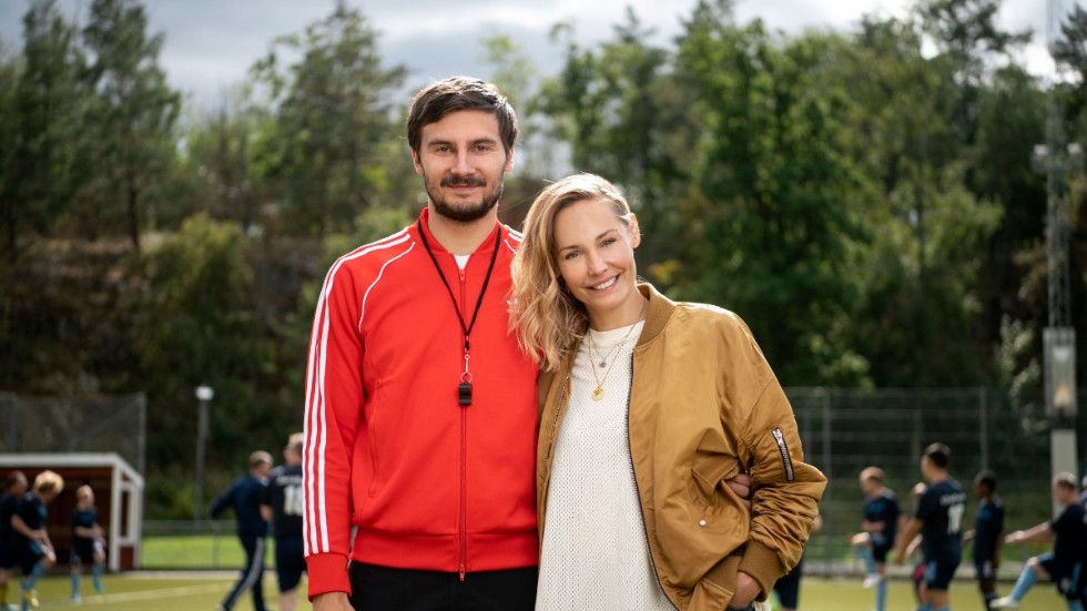 Erik och Carina Berg. Pressbild.