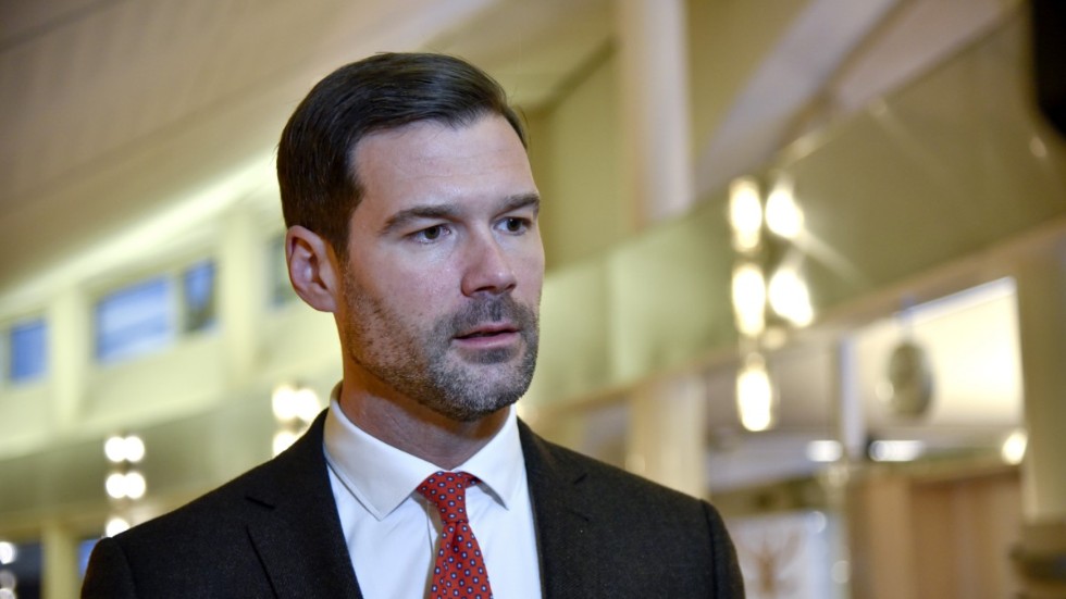 Moderaternas rättspolitiske talesperson Johan Forssell. Arkivbild.
