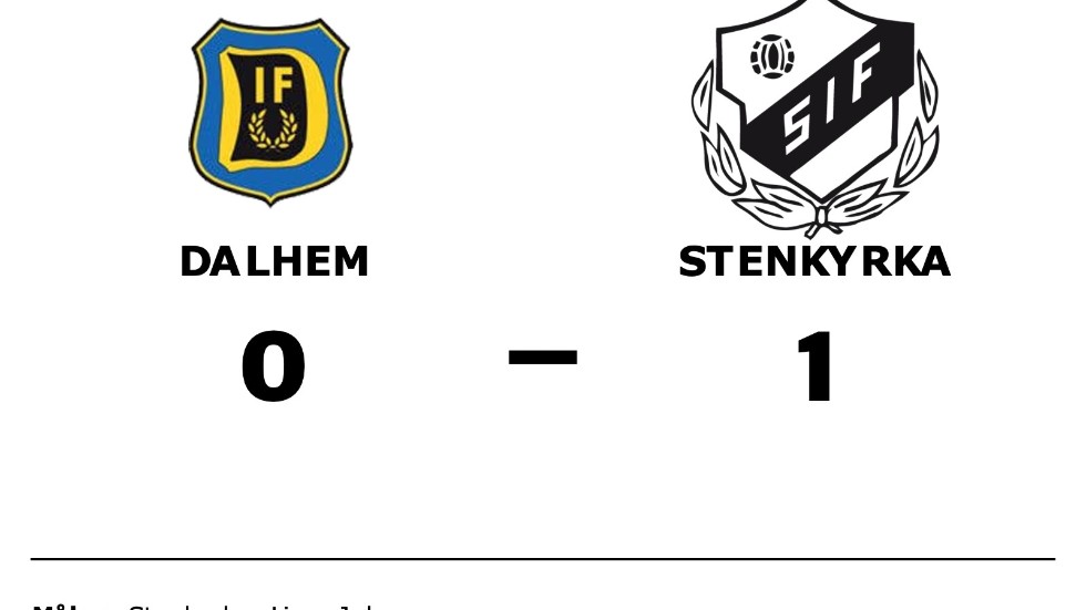 Dalhem IF förlorade mot Stenkyrka IF