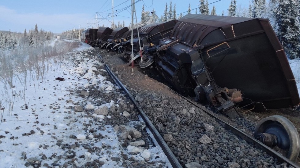 Den senaste urspårningen inträffade norr om Gällivare för lite mer än två veckor sedan. 