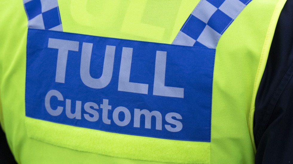 Tullen i Helsingborg hittade i våras 342 kilo cannabis som lastats på en lastbil i Spanien. Arkivbild.