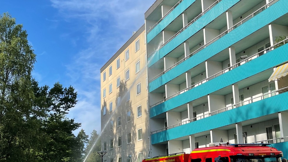 Räddningstjänsten larmades om en misstänkt brand i Johannelund. 