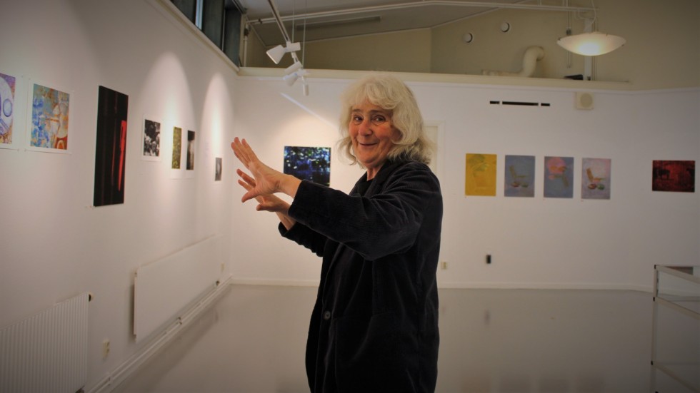 Margareta Wiman är fotokonstnär. Hon har fotograferat sedan innan mobilernas tid, berättar hon.