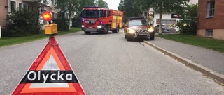 Värmeljus kan ha vållat gräsbrand