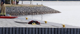 Han drunknade i Södra hamn