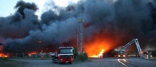 Skroten gick upp i rök