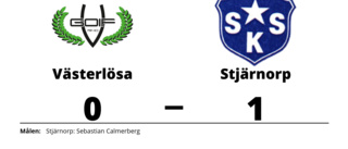 Sebastian Calmerberg matchhjälte för Stjärnorp borta mot Västerlösa