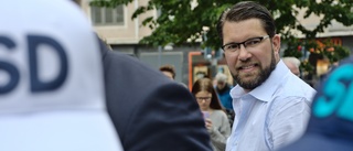 Åkesson i Luleå: SD:s giv för att locka folk till norr • Sänkt arbetsgivaravgift