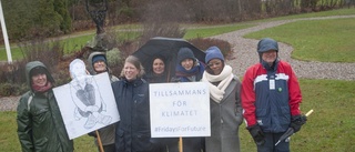 De trotsade vädret – och manifesterade för klimatet