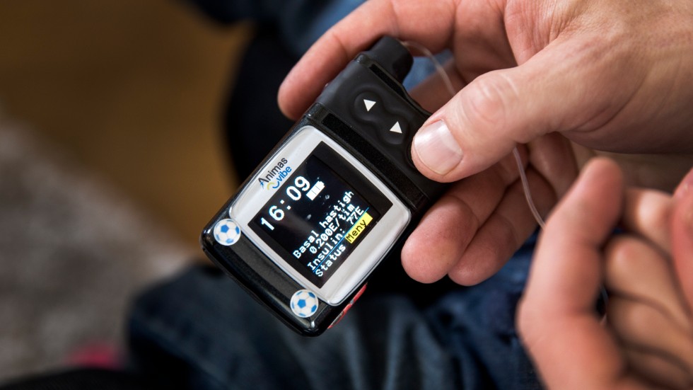 GDPR försvårar för svenska diabetiker som vill få tillgång till ny teknik, som insulinpumpar. Arkivbild.