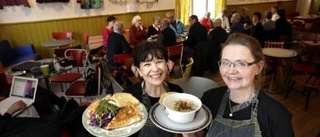 Vegetariska luncher är Ingelas och Cecilias nisch