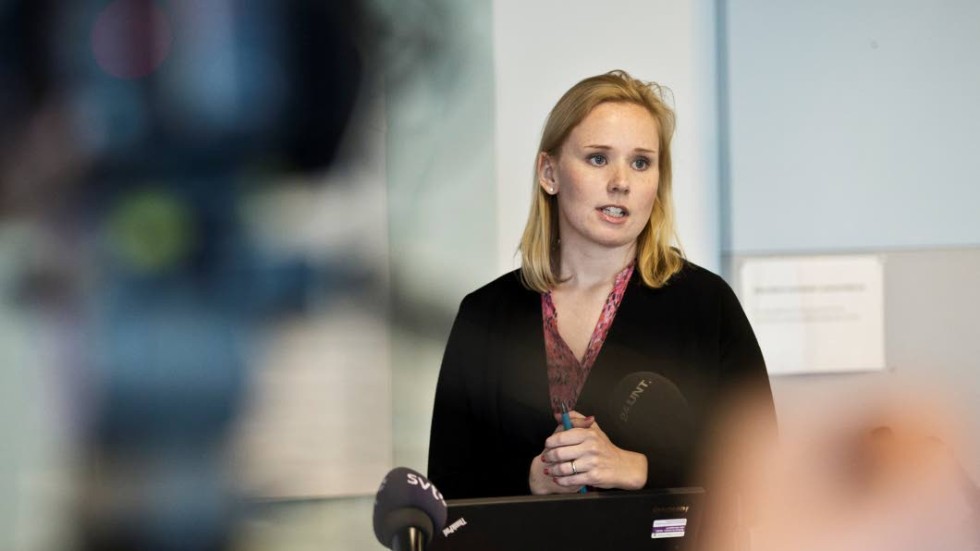 Caroline Andersson (S), ordförande i utbildningsnämnden i Uppsala kommun.