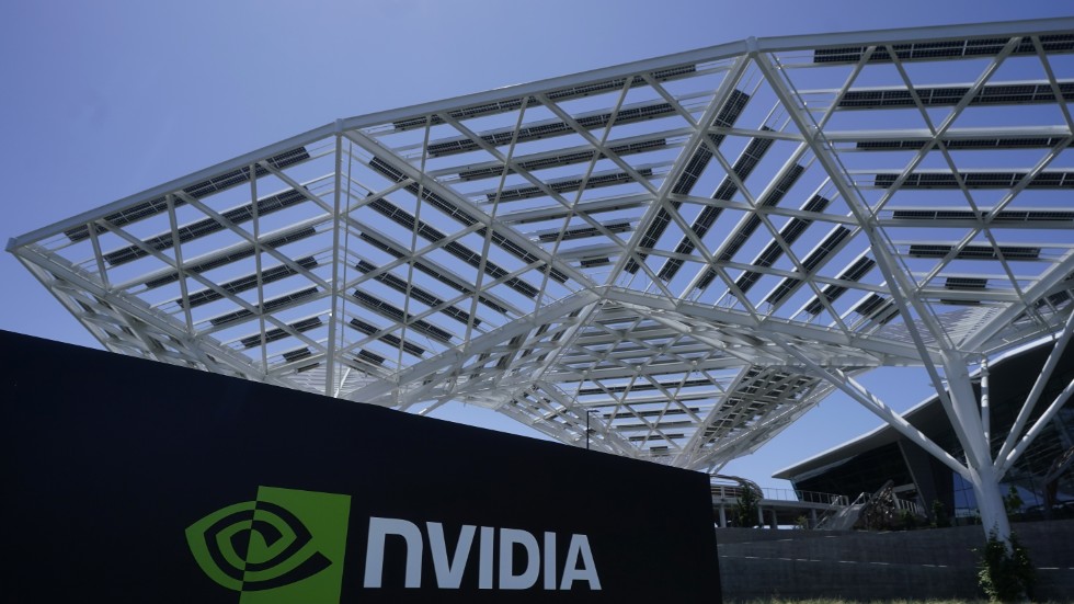 Nvidia kan enligt tidningsuppgifter bli så kallat investerarankare om brittiska Arm genomför en planerad jättenotering på Wall Street i september. Arkivbild