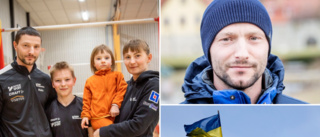 Maks, 32, ilska över situationen i hemlandet Ukraina • ”När det kommer närmare Europa reagerar man”