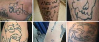 Han har Norrbottens fulaste tatuering: "Men helvete så fult"