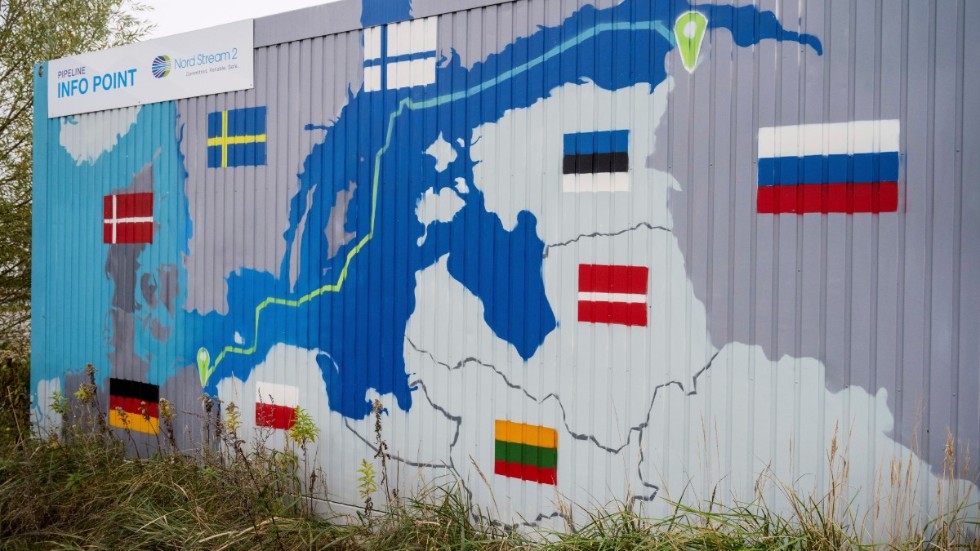 Gasledningen Nordstream 2 sträcker sig genom många länder i Östersjöområdet. Arkivbild.