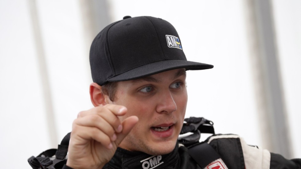 Små marginaler. Anton Marklund gjorde ett misstag i semifinalen och föll från första till tredje plats. foto: Marklund Motorsport