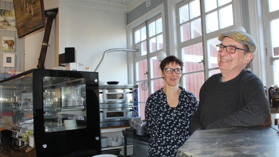 Cécile Dambach och Frank Hinzmann Dambach driver tillsammans Lofta Caffè. De ser fram emot säsongspremiären den 25 mars.