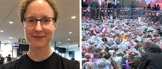 Malin från Umeå flydde genom Parisnatten