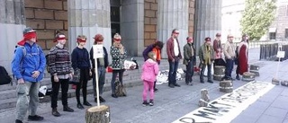 Flashmob på Mynttorget