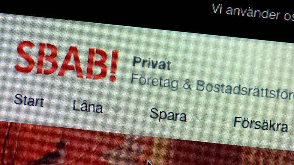 SBAB tjänade mer på inlåning. Arkivbild.