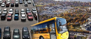 FÖRSLAG Storparkering med skyttelbussar till centrum