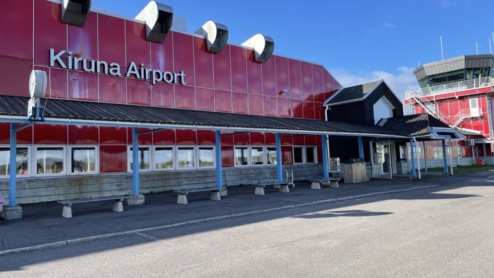 Kiruna flygplats är öppen igen.