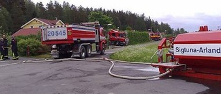 Skogsbrand i Sigtuna under kontroll