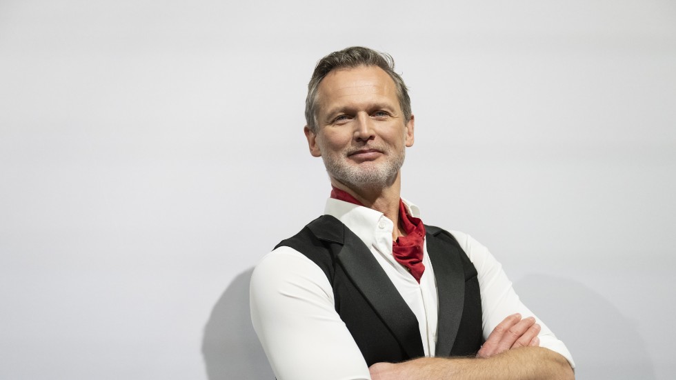 Rickard Sjöberg med danspartnern Tove Villför tvingades lämna "Let's dance".