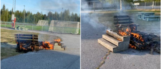 Brand på föreningens anläggning: "Varför ska de förstöra?"