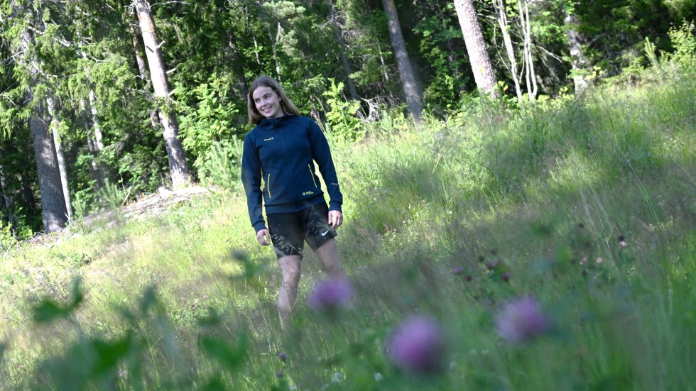 Evelina Crüsell har visat framfötterna hela säsongen - och stod under fredagen för ett JVM-guld.