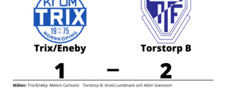 Torstorp B besegrade Trix/Eneby på bortaplan