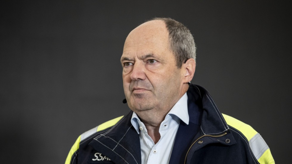 SSAB, med vd Martin Lindqvist, redovisar ett vinstras på nästan 40 procent. Arkivbild