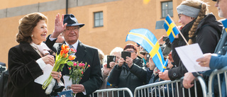 Så såg det ut när kungaparet besökte Uppsala