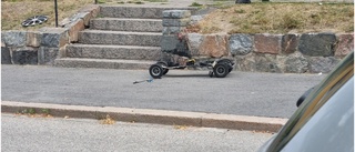 Larm om lägenhetsbrand var brinnande elskateboard