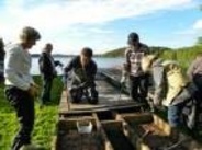 Byborna renoverar badet i Hummelstad