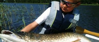 Adrian Lundberg fick spännande fiskar på kroken