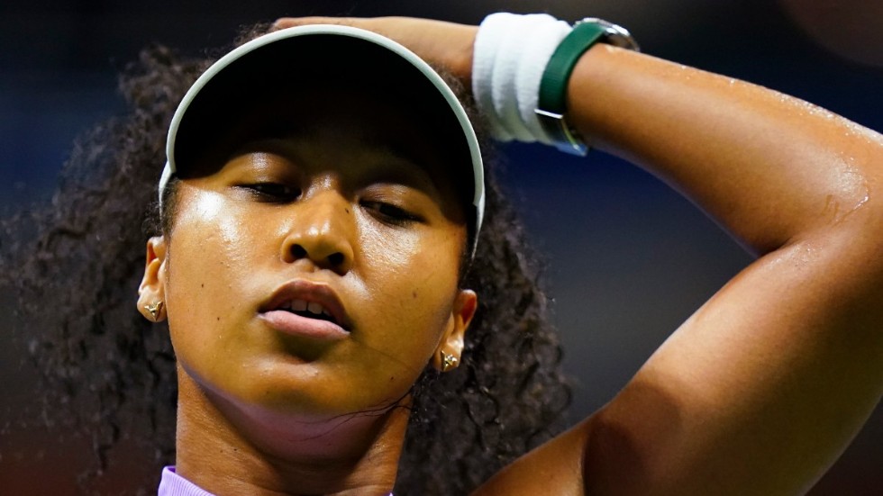 Naomi Osaka är utslagen.