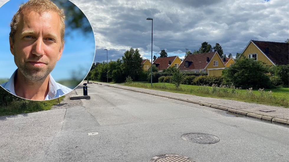 Jacob Högfeldt (M), kommunstyrelsens ordförande. Kommunstyrelsen beslutade i veckan om hur Tryffelstråket ska byggas om.