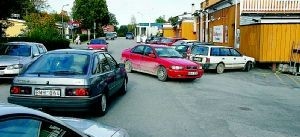 Stor samling  
kring trafikproblem  
i Östra Husby